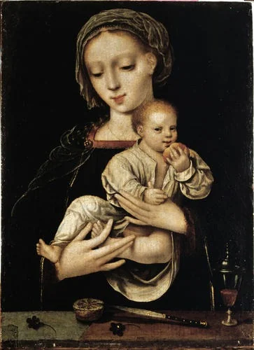 Virgin and child