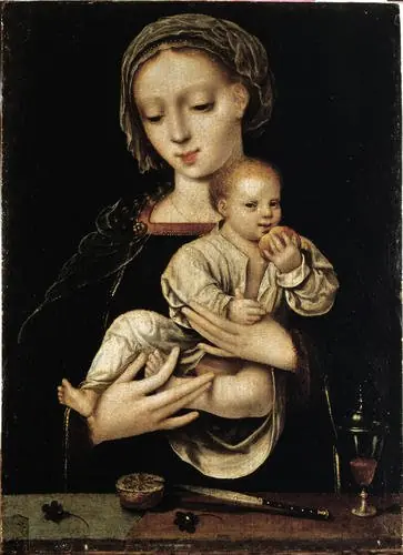 Virgin and child