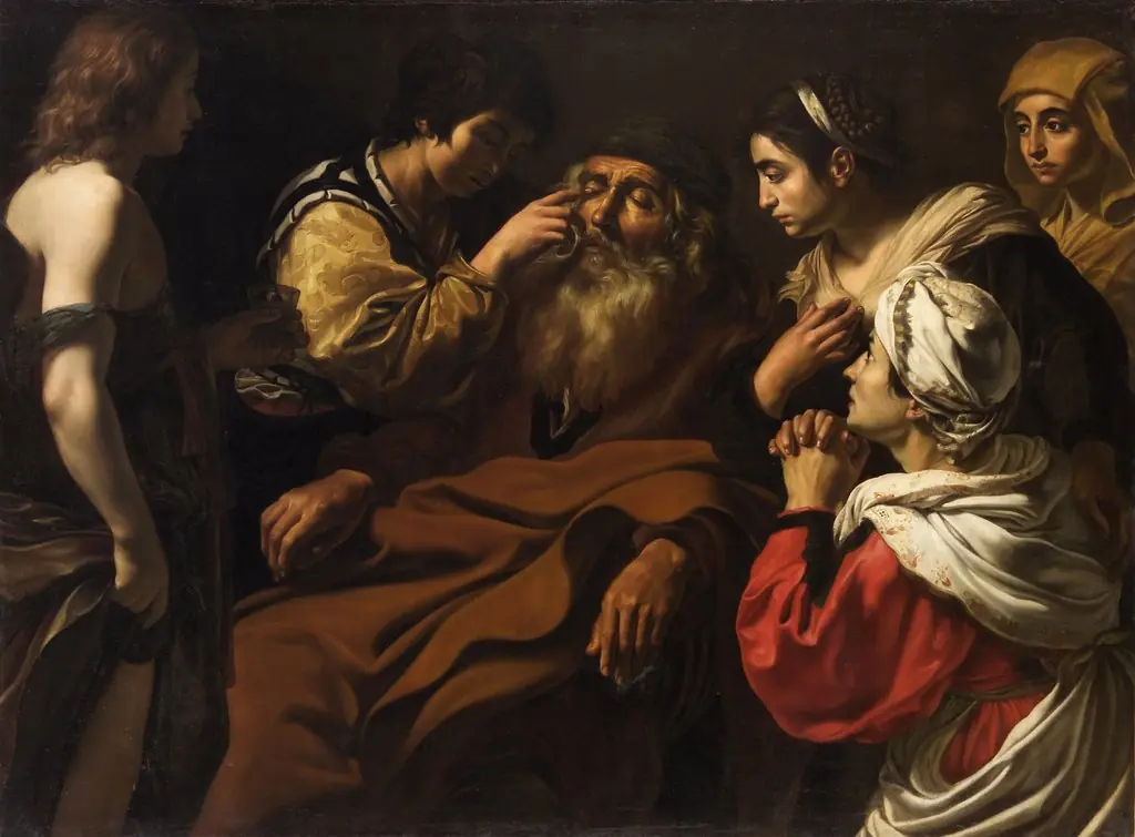 Tobias Heals his Blind Father