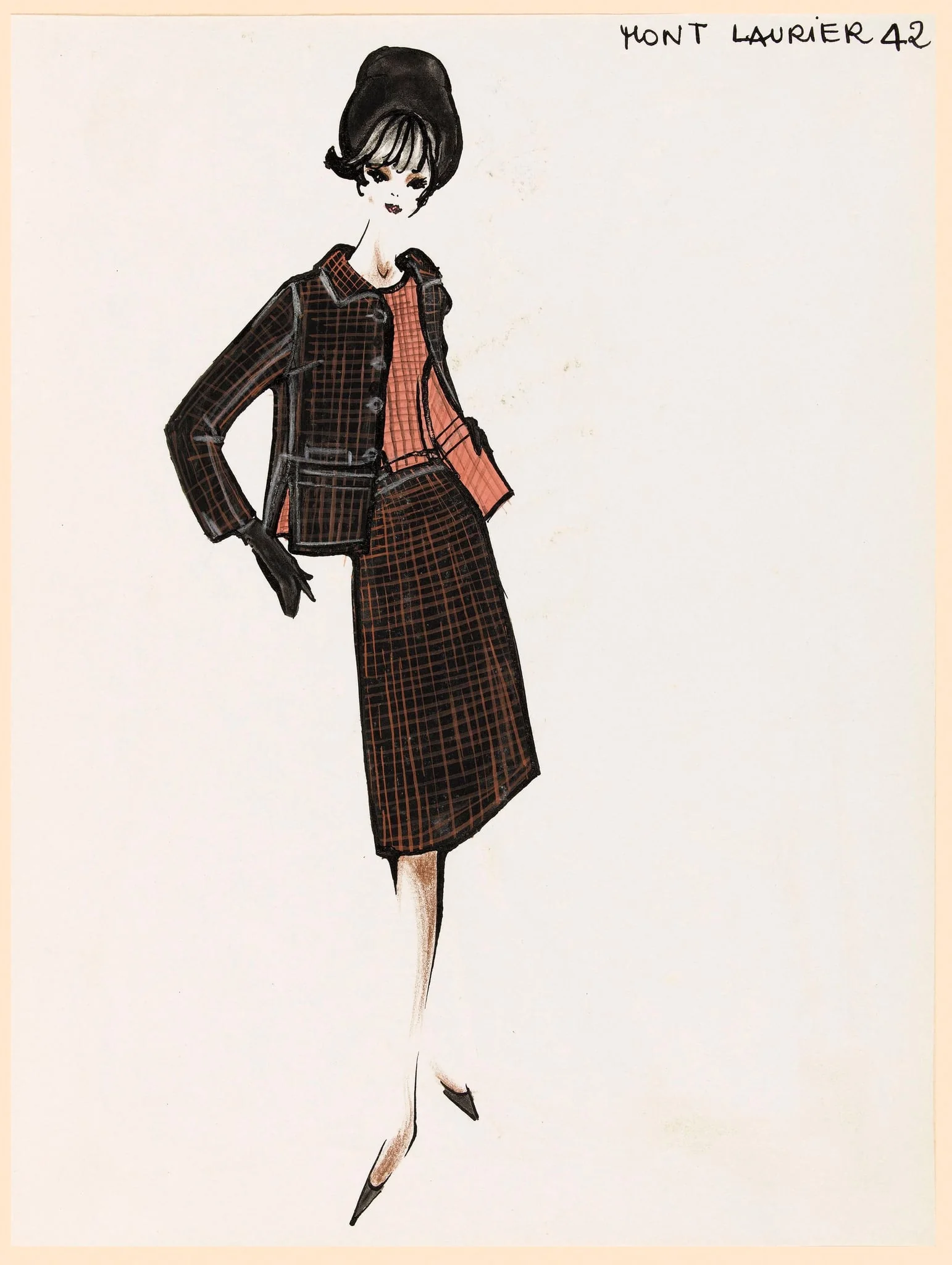 Mont laurier, by Carven, 1962