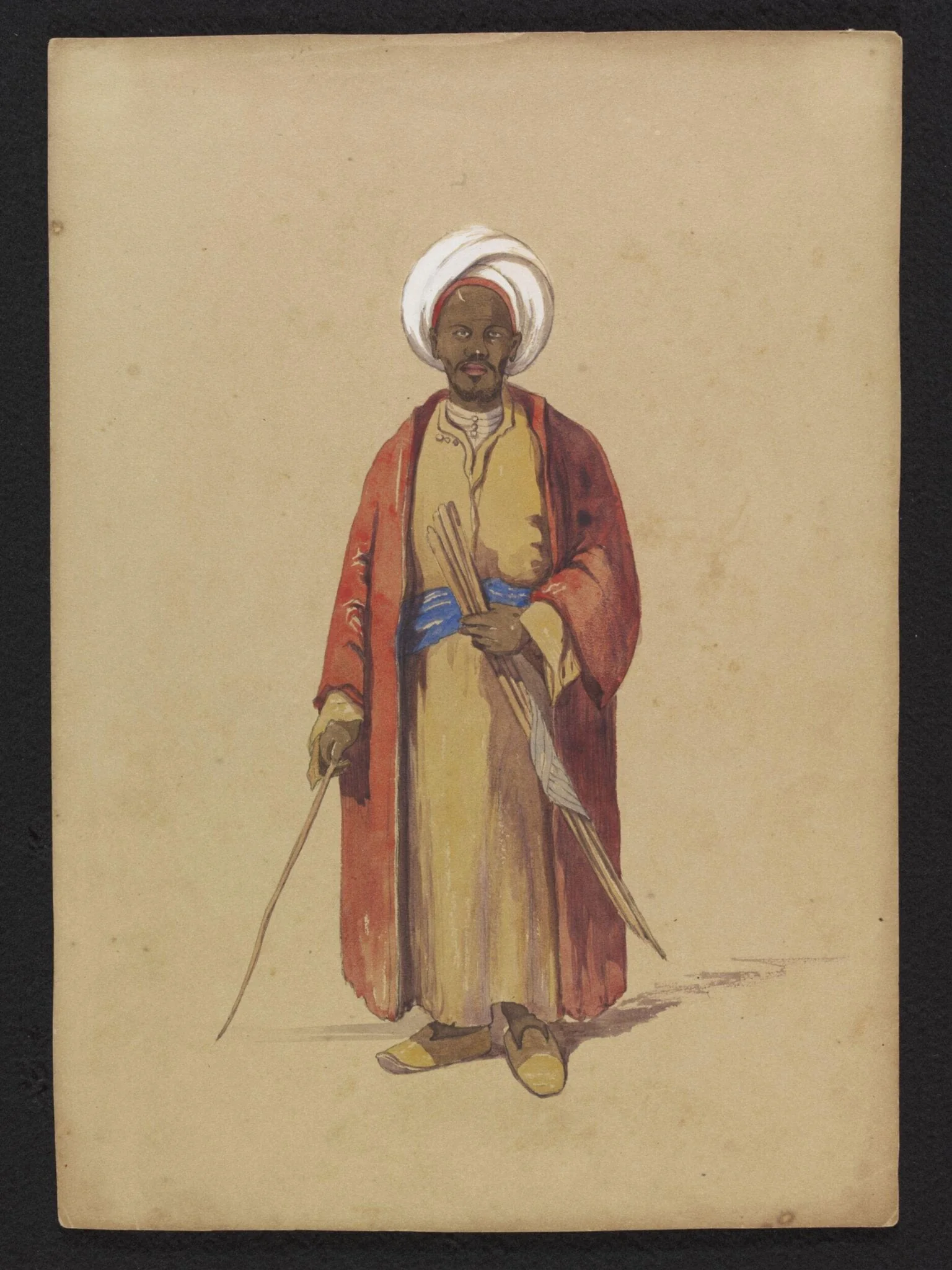 A Nubian selling Canes