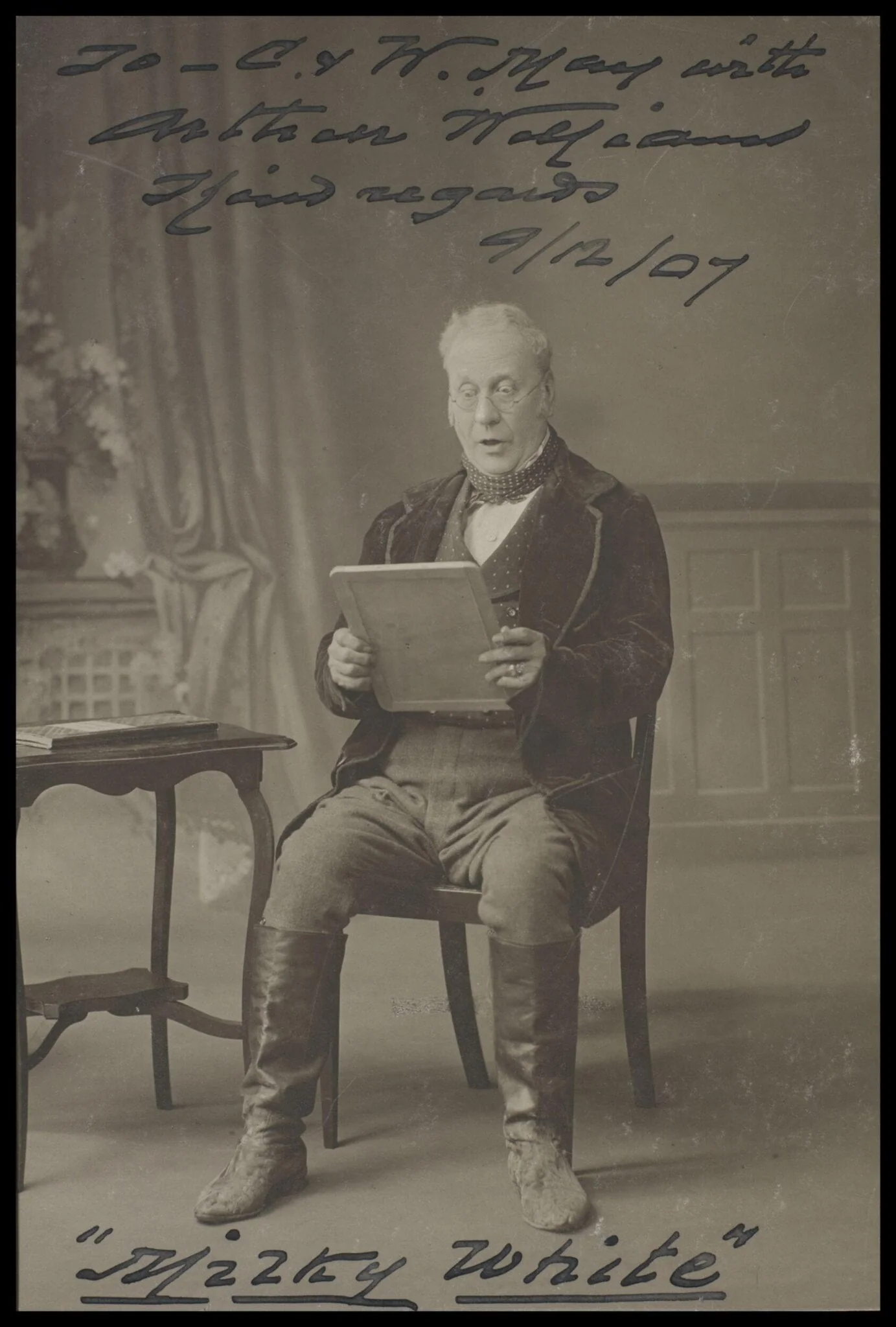 Guy Little Theatrical Photograph, by W. & J. Stuart, photographic, 1900