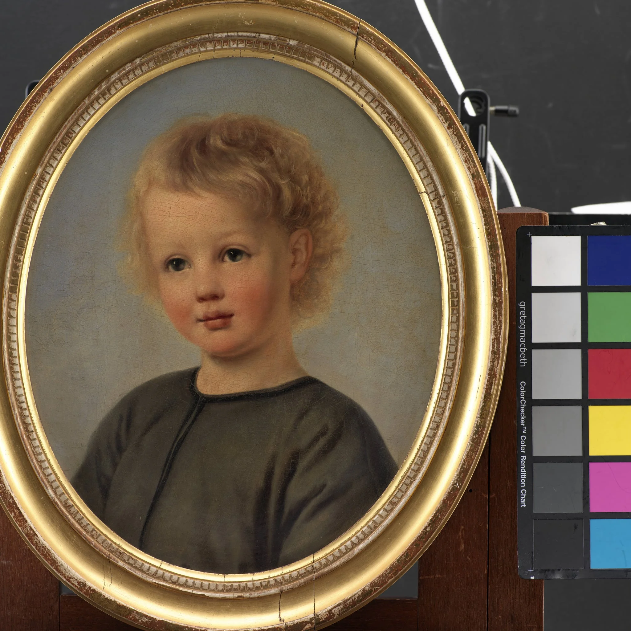 Portræt af Holger Aagaard Hammerich som 4-årig, by Unknown, 1849
