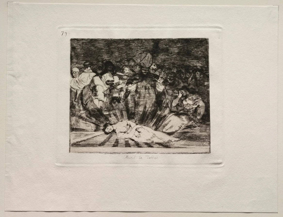 The Horrors of War:  Truth Has Died, by Francisco Goya, 1815