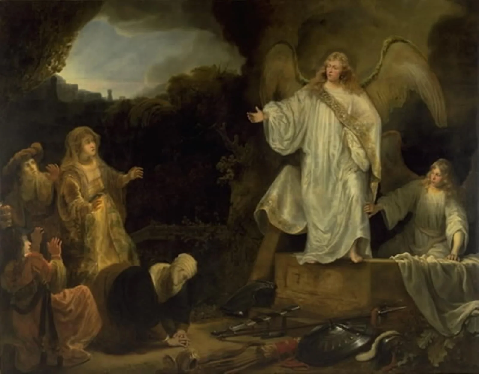 The Holy Women at the Sepulchre, by Unknown, 1644