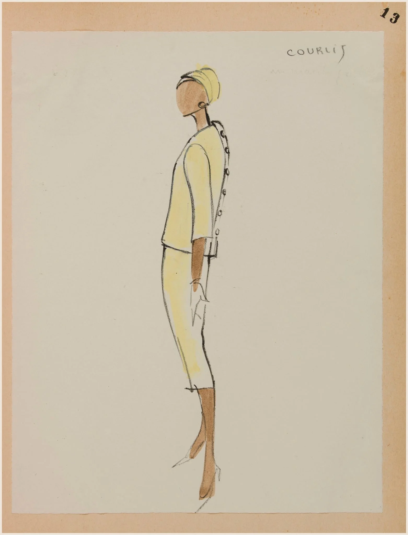 Courlis, by Marie-Louise Carven, 1958