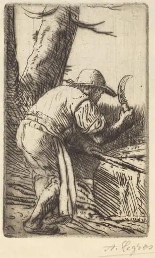 Fagot-cutter (Le coupeur de fagots)