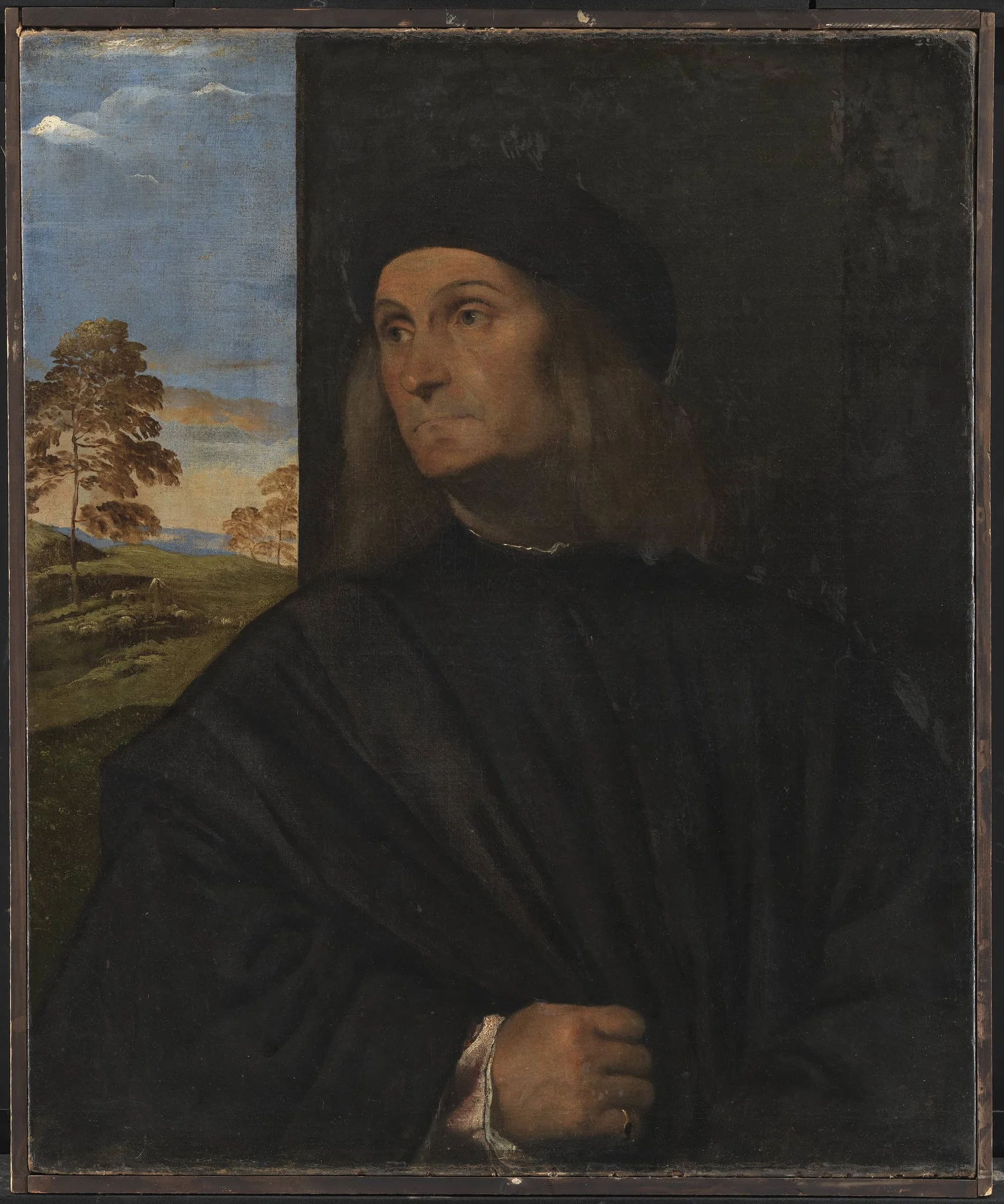 Portrait of the Venetian Painter Giovanni Bellini (?)