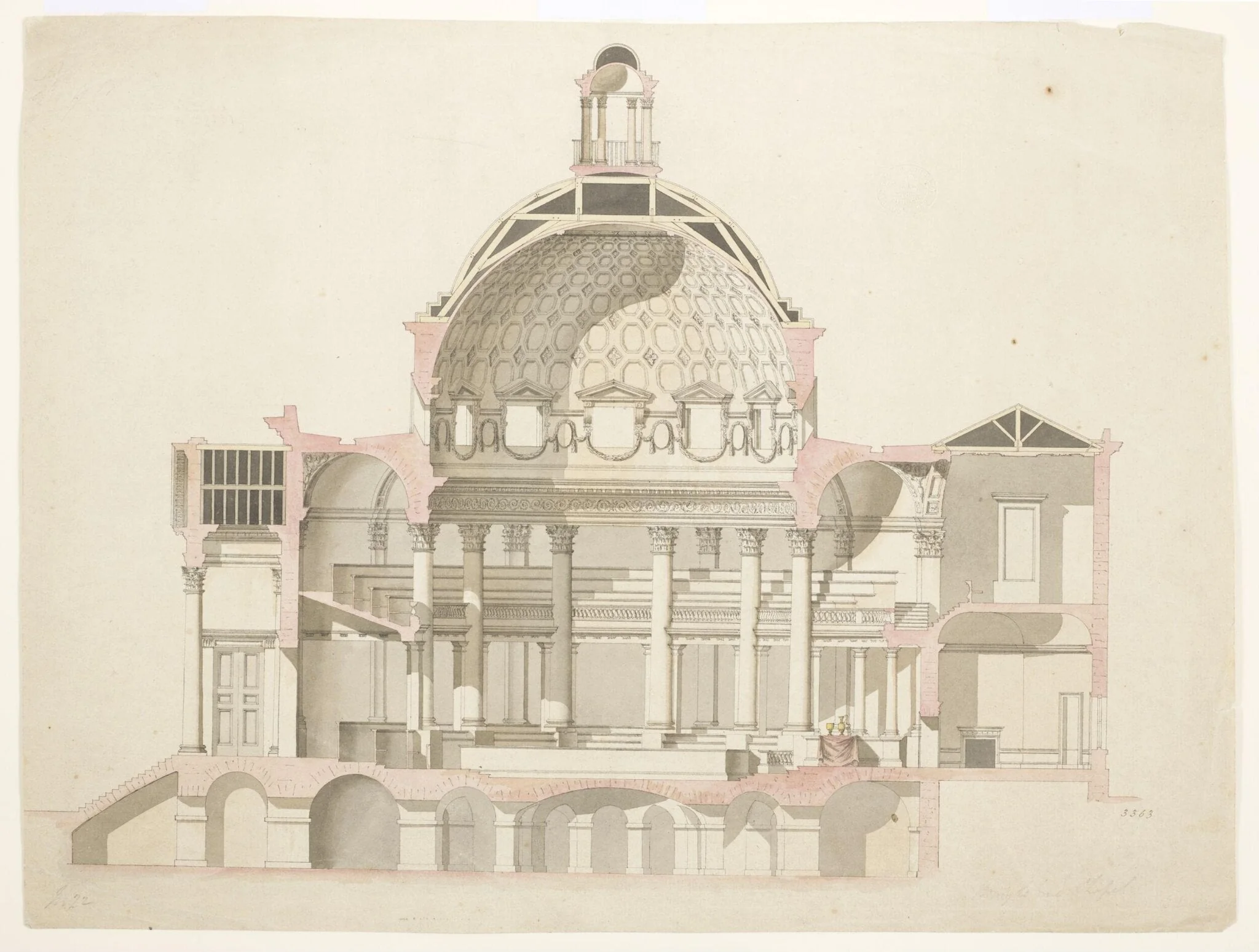 Design for St Mary's Church, St Marylebone
