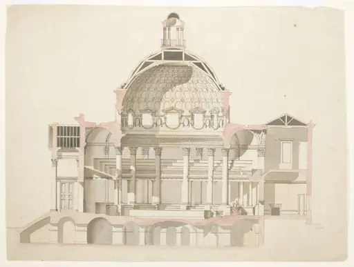 Design for St Mary's Church, St Marylebone