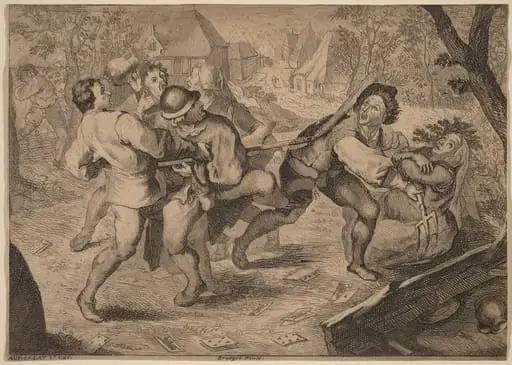 Peasants Fighting