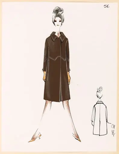 Manteau marron