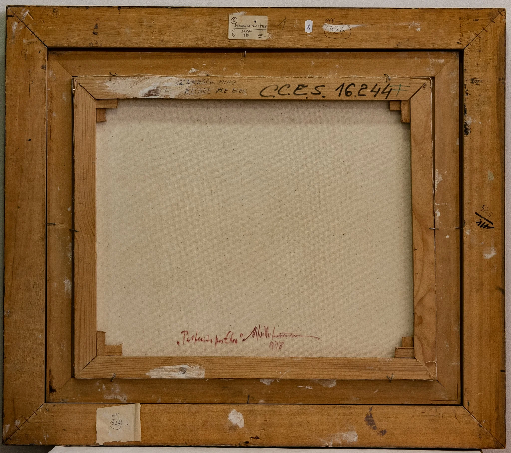 Plecare spre Eden, by Vulcănescu Mihai, 1978