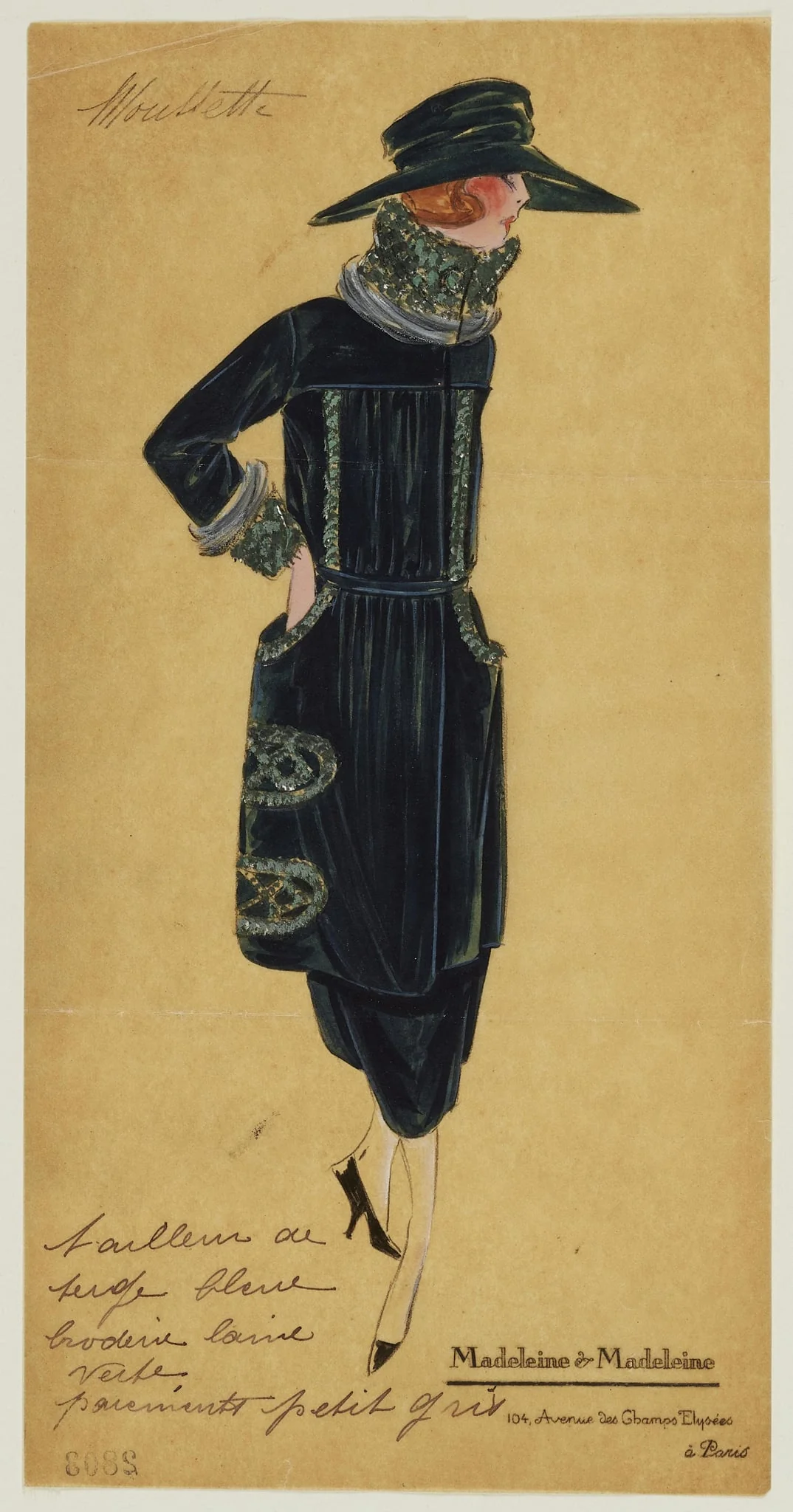 Sky, by Madeleine & Madeleine, 1924