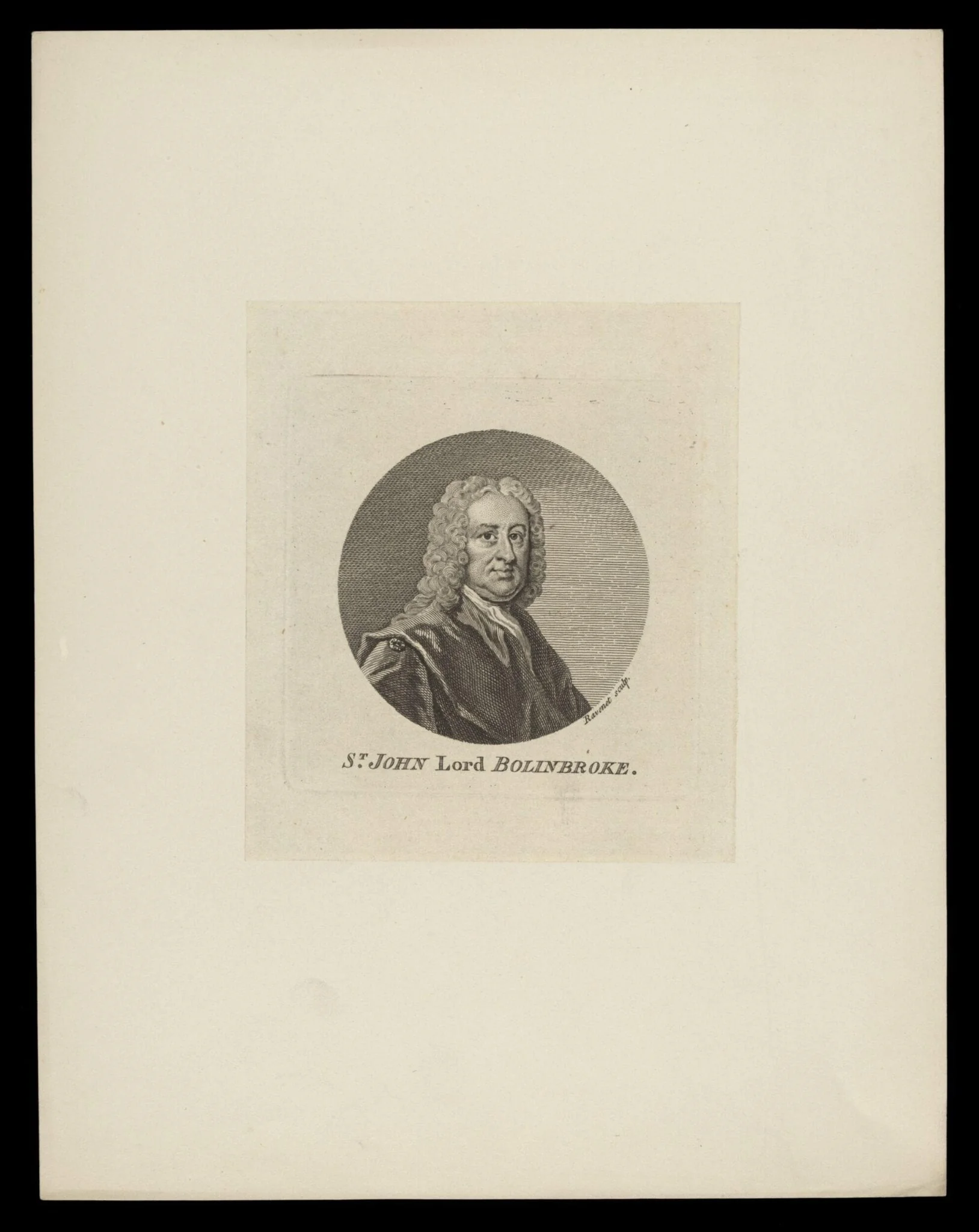 H Beard Print Collection, by Simon Francis Ravenet, 1750