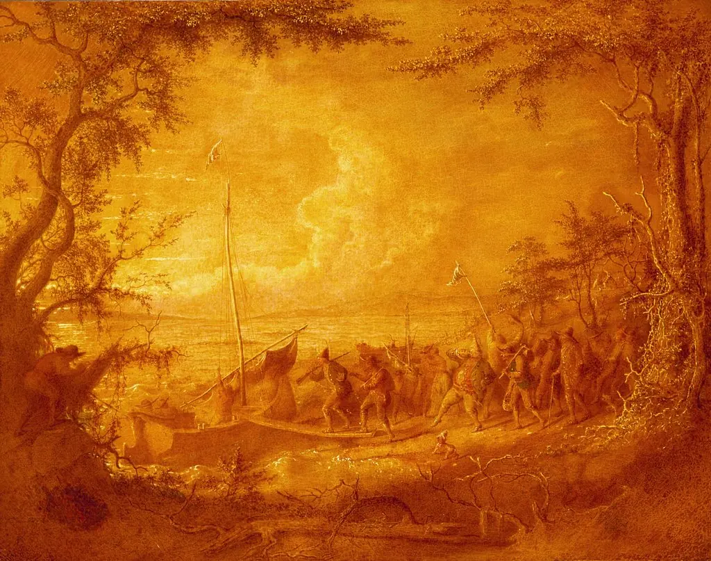 Embarkation from Communipaw