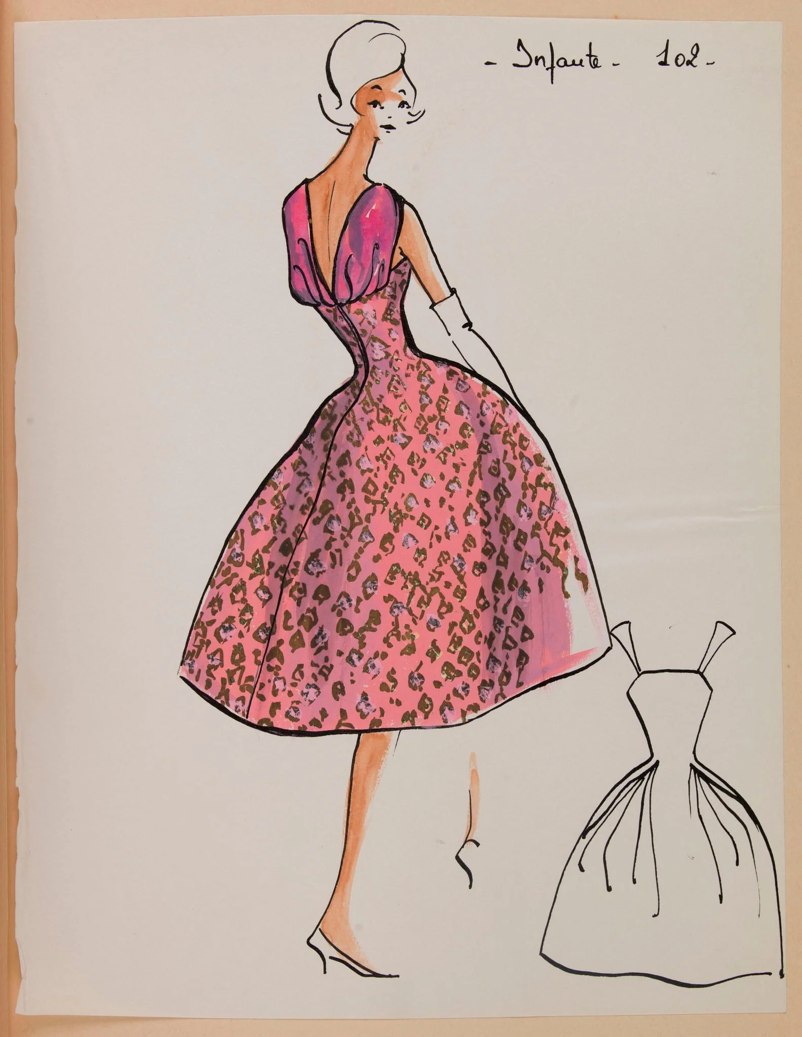 Infante, by Carven, 1958