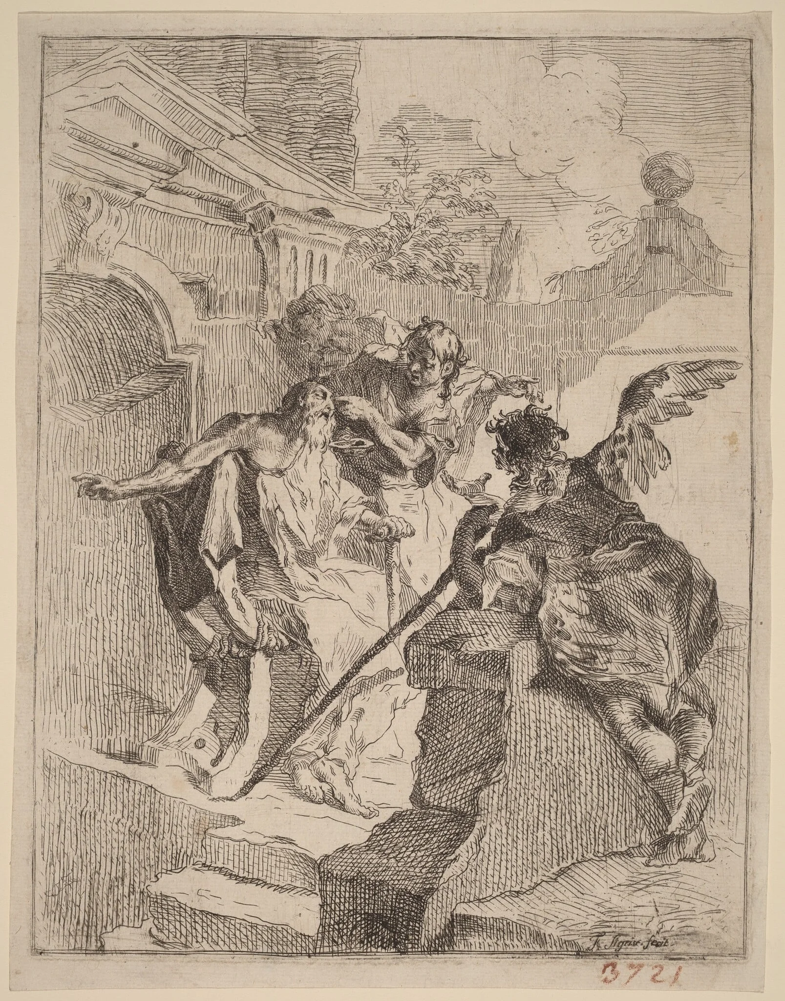 Tobias Healing His Father