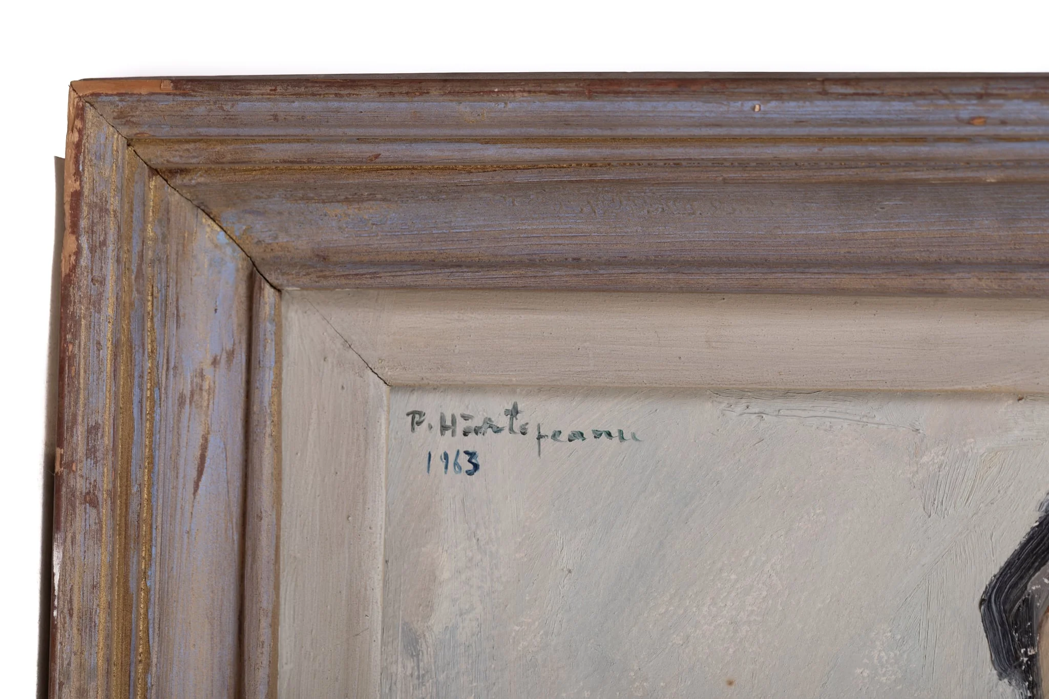 Portret de muncitor, by Hârtopeanu Petru, 1957