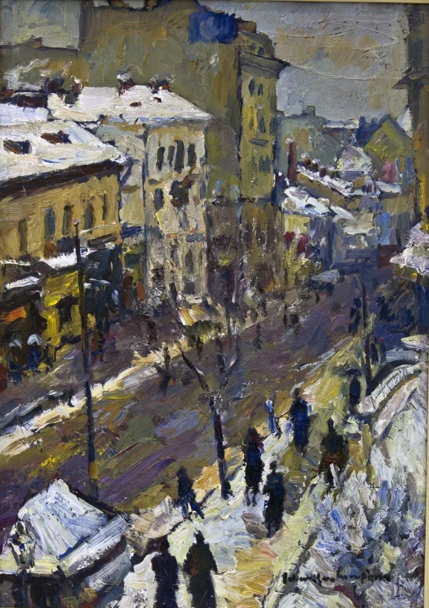Calea Griviței, by Rudolf Schweitzer-Cumpăna, unspecified, 1933