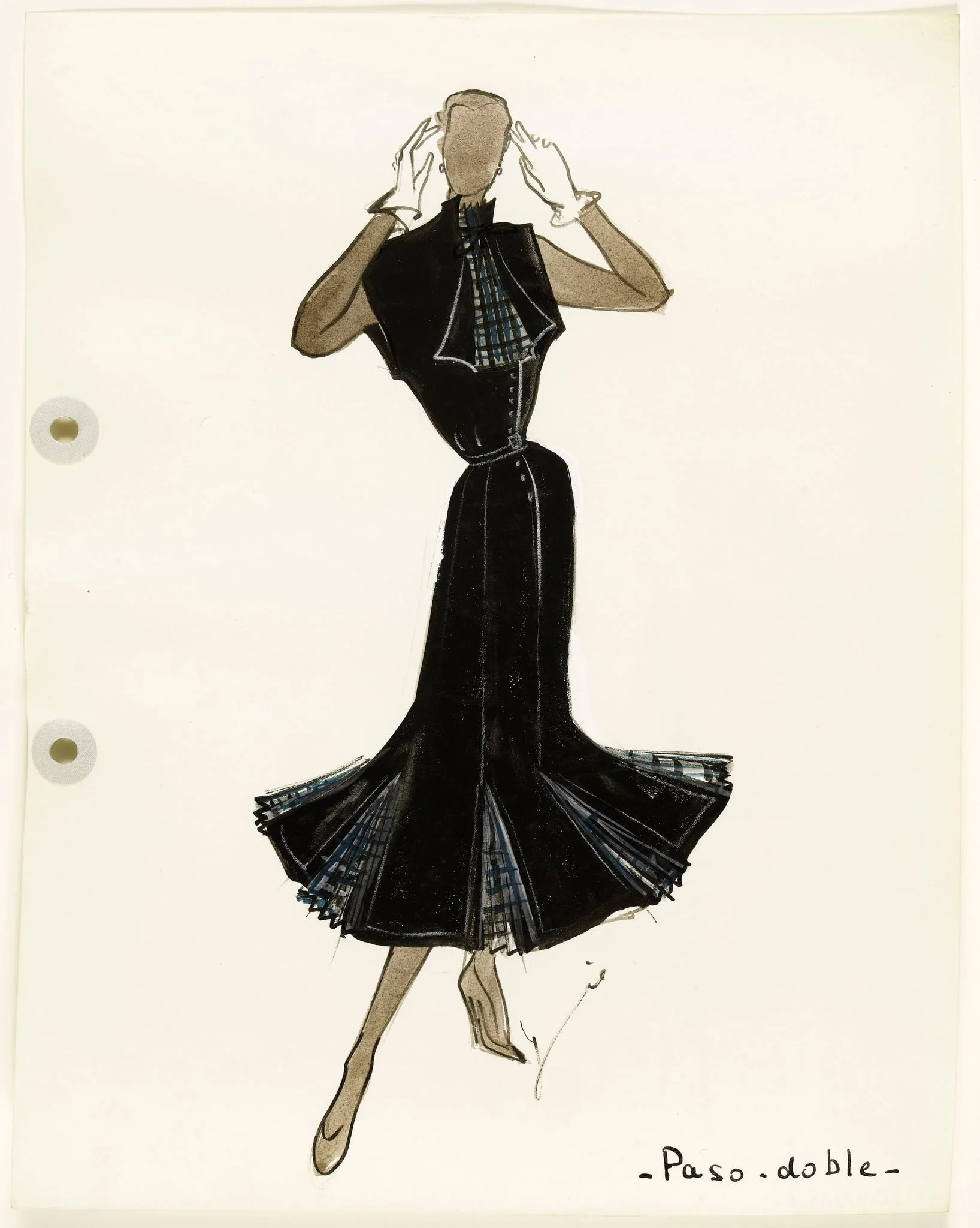 'Paso-doble', by Marie-Louise Carven, 1951