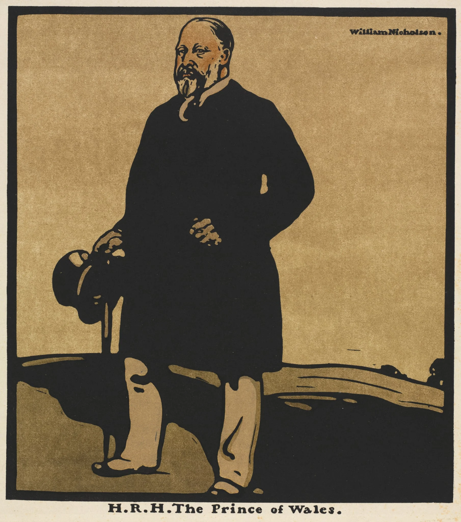 Twelve Portraits: H.R.H. The Prince of Wales, by William Nicholson, 1898