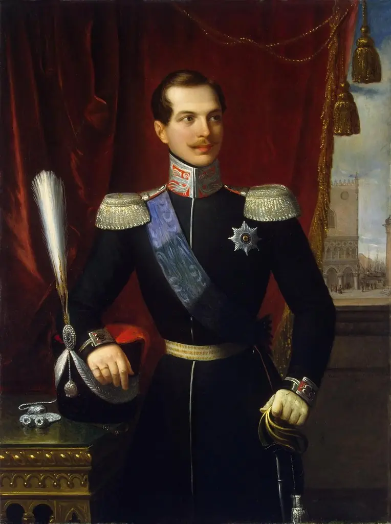 Portrait of Grand Duke Alexander Nikolayevich