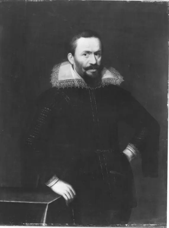 Portrait of an unknown man aged 41 year
