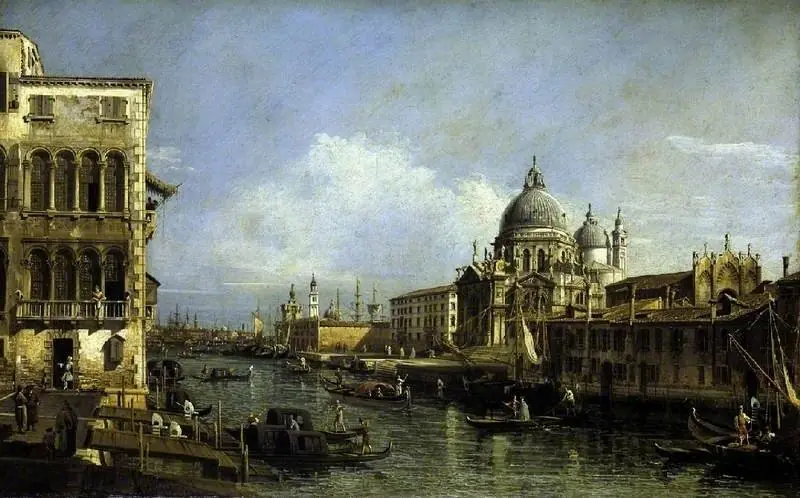 A View at the Entrance of the Grand Canal, Venice