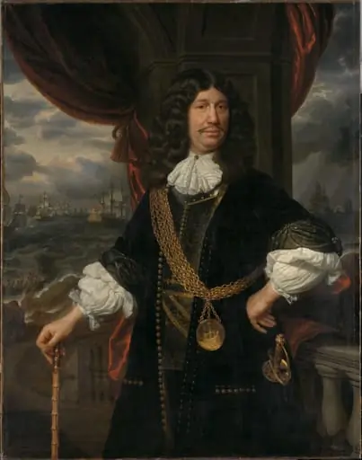 Portrait of Mattheus van den Broucke (1620-1685). Councillor of the Indies