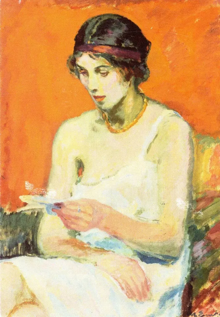 Woman in her Petticoat