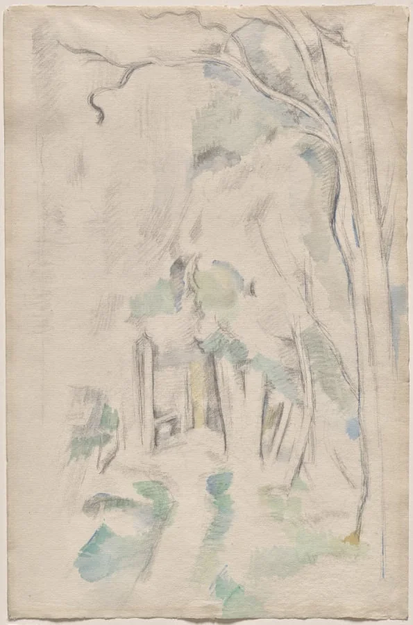 Footpath in the Woods, by Paul Cezanne, 1883