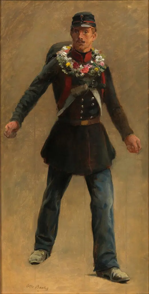 Danish Soldier from the First Schleswig War. Study