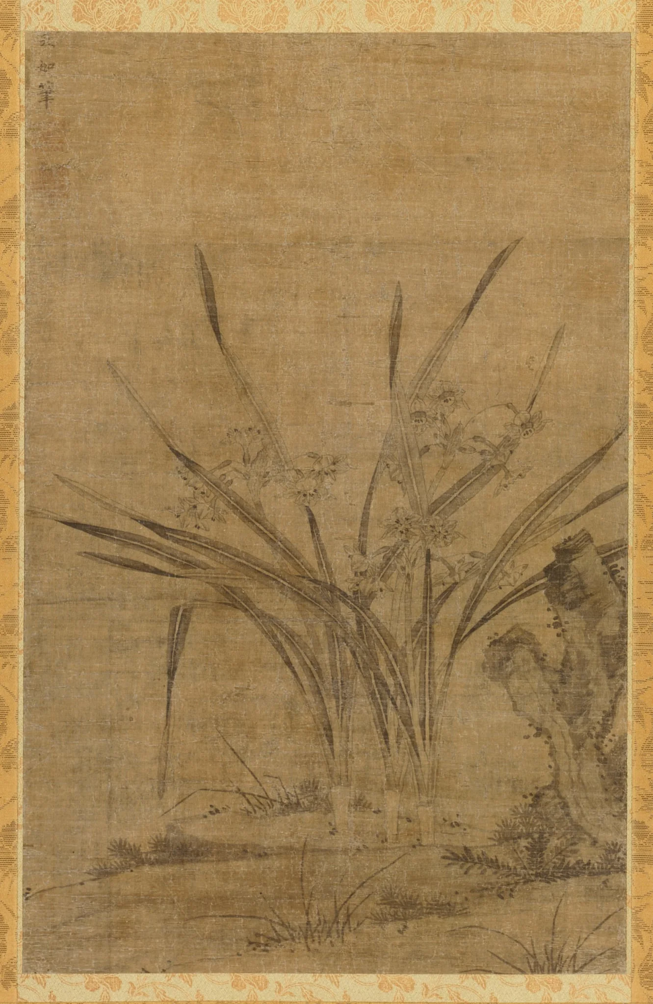Narcissus and Rocks, by Lu Tianru, unspecified, 1506