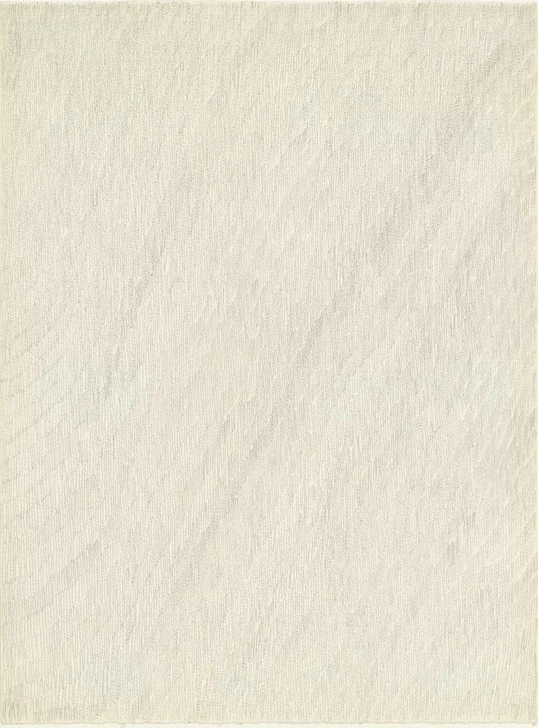 Untitled, by Marcia Hafif, graphite, 1972