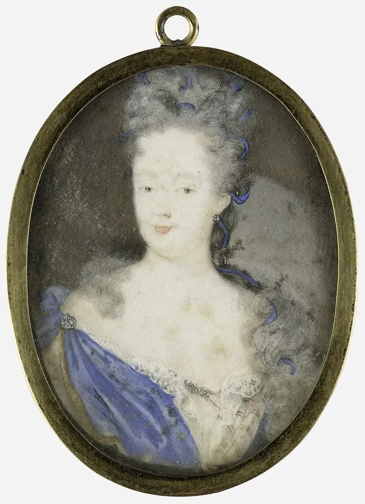Portrait of Henriette Amalia van Anhalt-Dessau (1666-1726), wife of Hendrik Casimir II, ruler of Nassau-Dietz