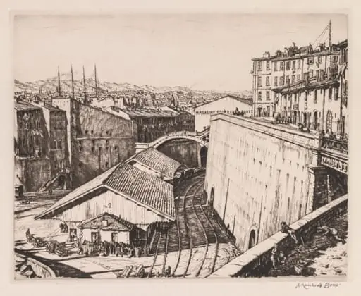 Railway Sheds, Marseilles