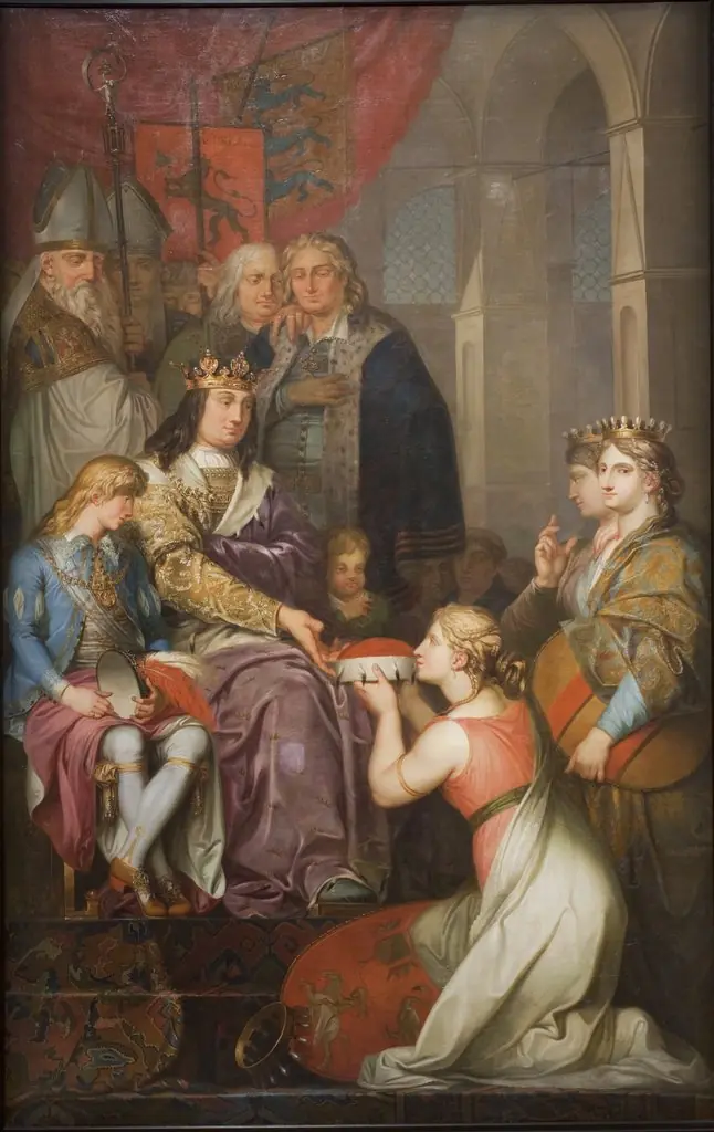 Christian I Proclaiming Holstein a Duchy. Painted for Christiansborg Castle
