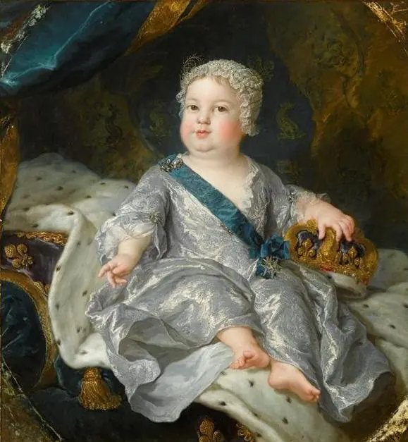 Louis, Dauphin of France (1729-1765) as a newborn