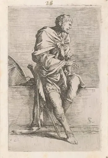 Soldier Seated