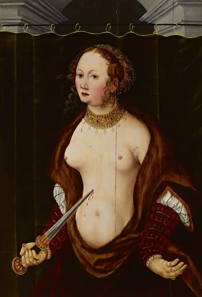 Lucretia Committing Suicide