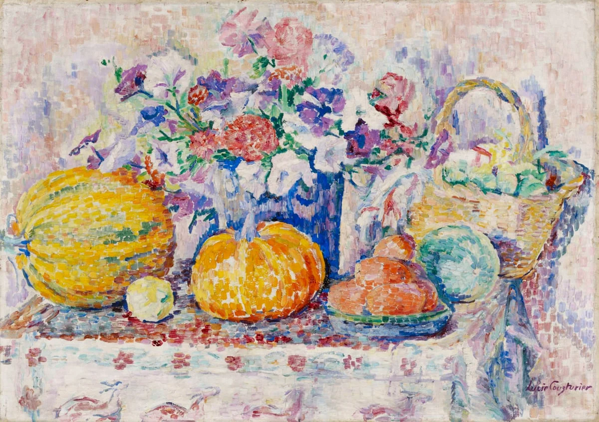 Kukkia ja hedelmiä, by Lucie Cousturier, unspecified