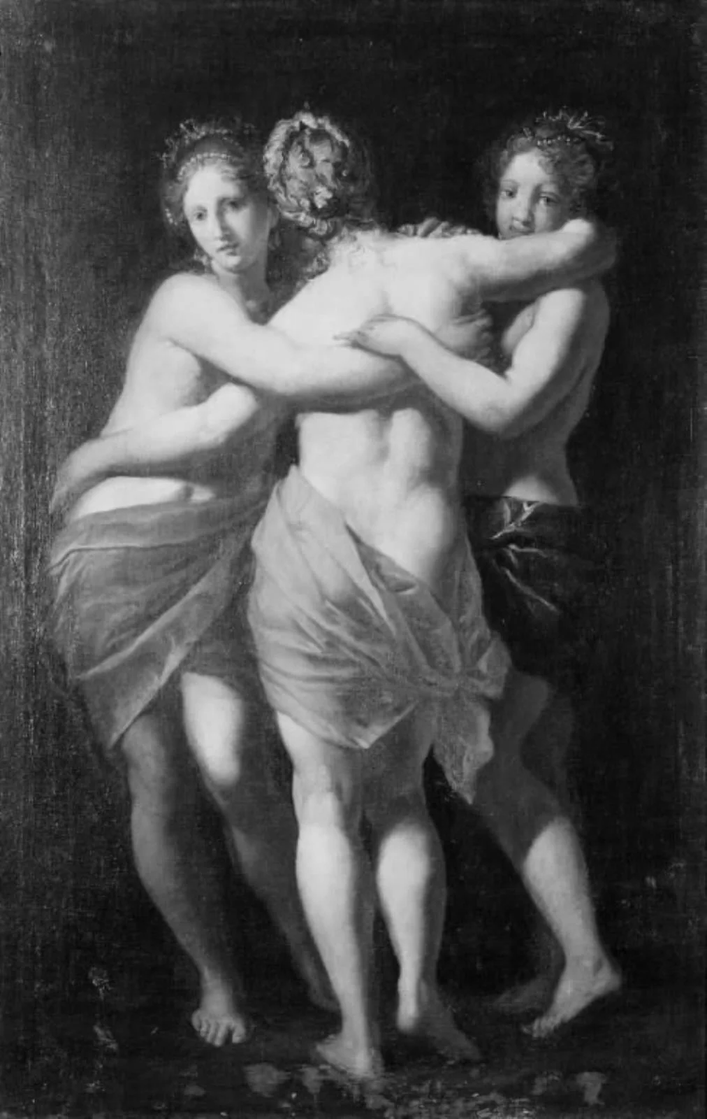 The Three Graces, by Unknown, 1689