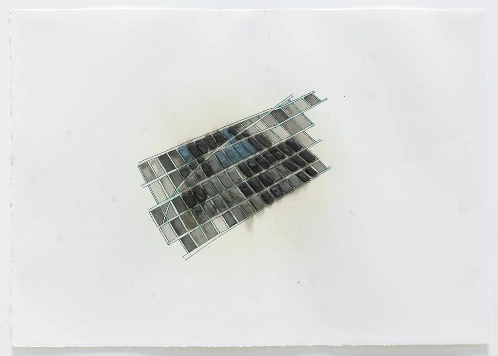 Untitled, by Katy Schimert, watercolor, 1998