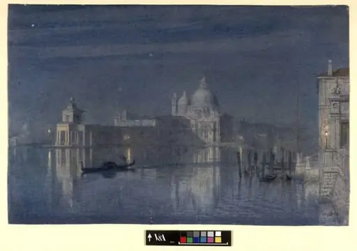 Santa Maria della Salute, Venice: Moonlight