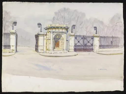 Entrance to Foundling Hospital