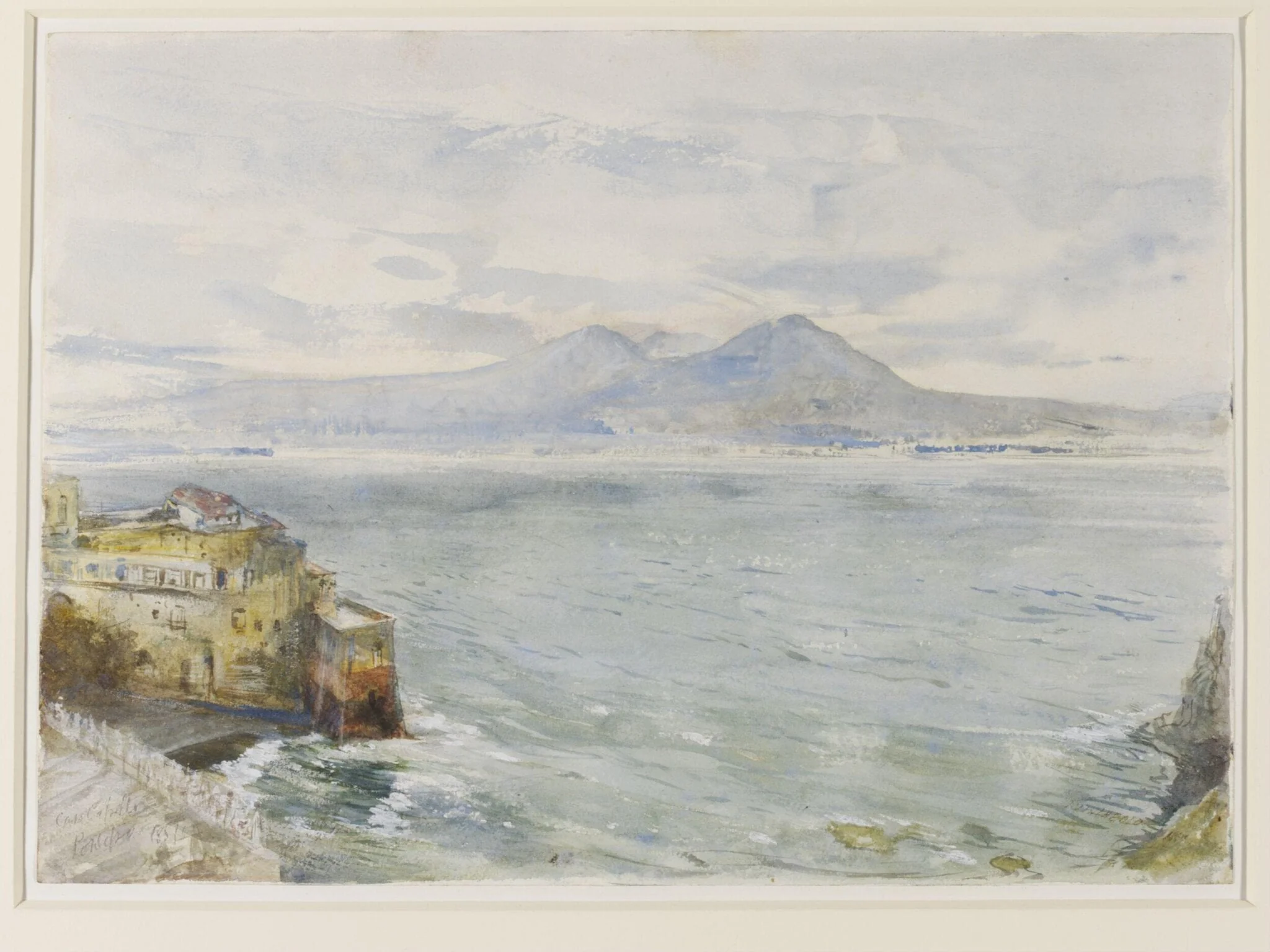 Vesuvius and the Bay of Naples from Posilipo