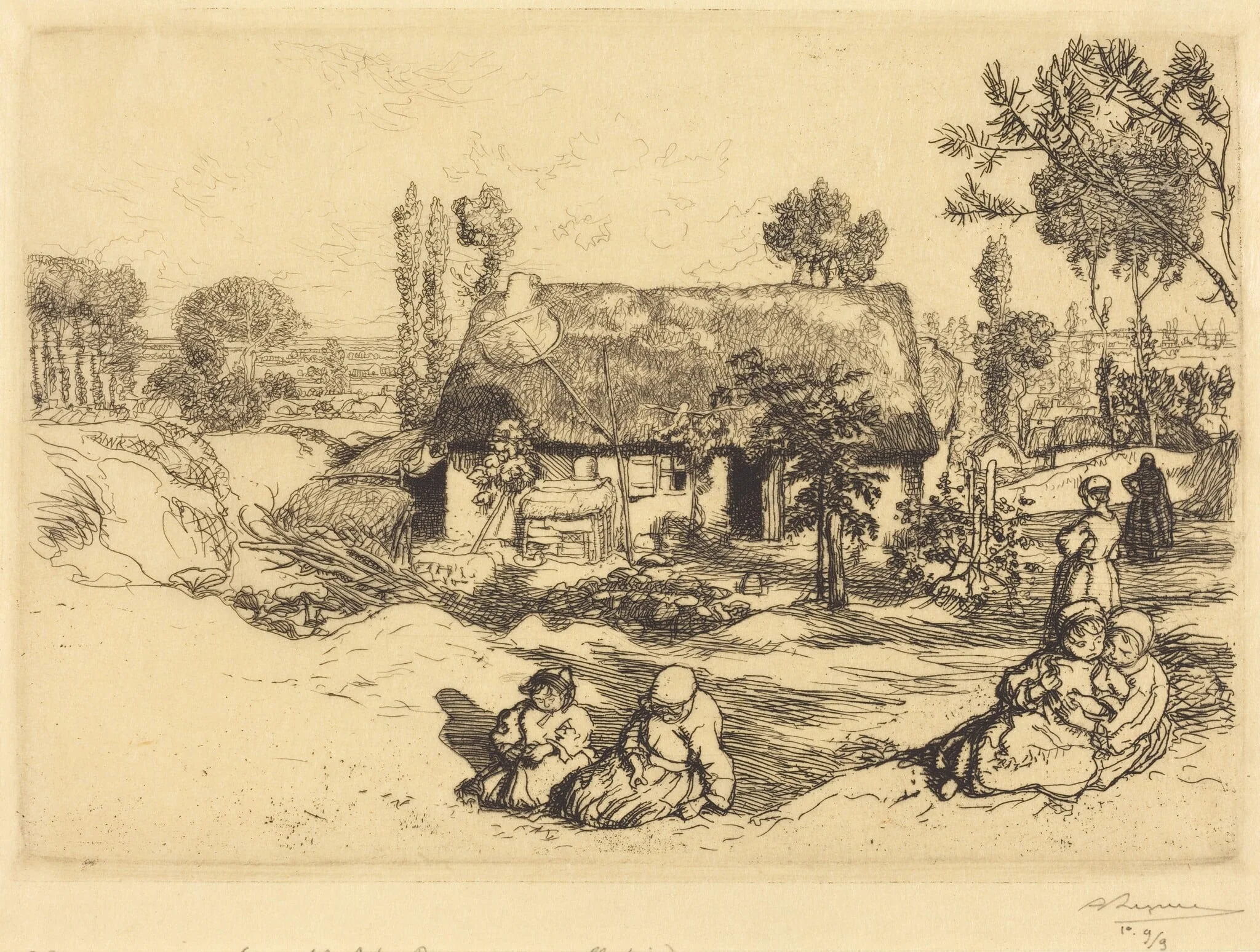 Shelter for the Poor, Vendee (Le nid de pauvres, Vendee)