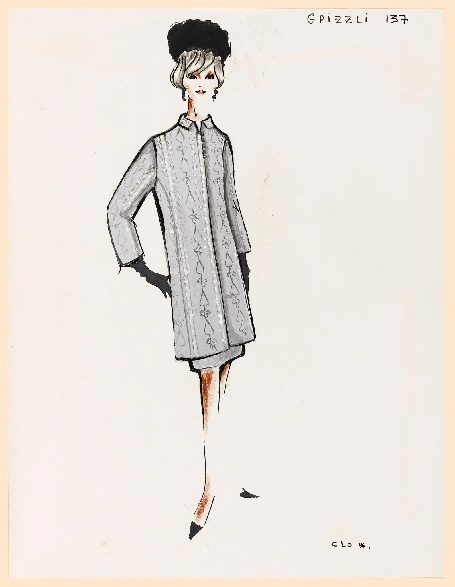 Grizzli, by Carven, 1962