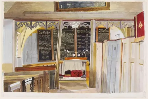 Interior, Black Chapel, North End, near Dunmow, Essex